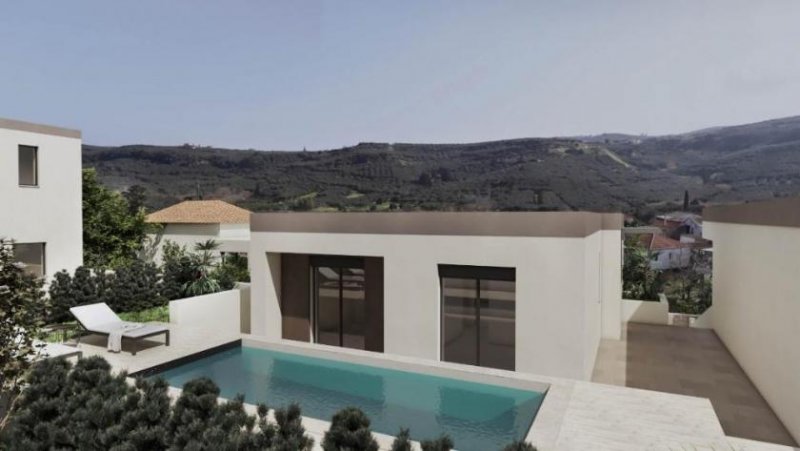 Drakona Kolymvari MIT DROHNEN-VIDEO! Kreta, Drakona: Neubau-Projekt! Einfamilienhaus mit Pool zu verkaufen Haus kaufen